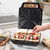 Salter EK6538VDE Tostiera per sandwich 4 fette