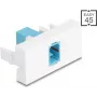 Modulo patch panel DELOCK 90899 SC simplex acqua