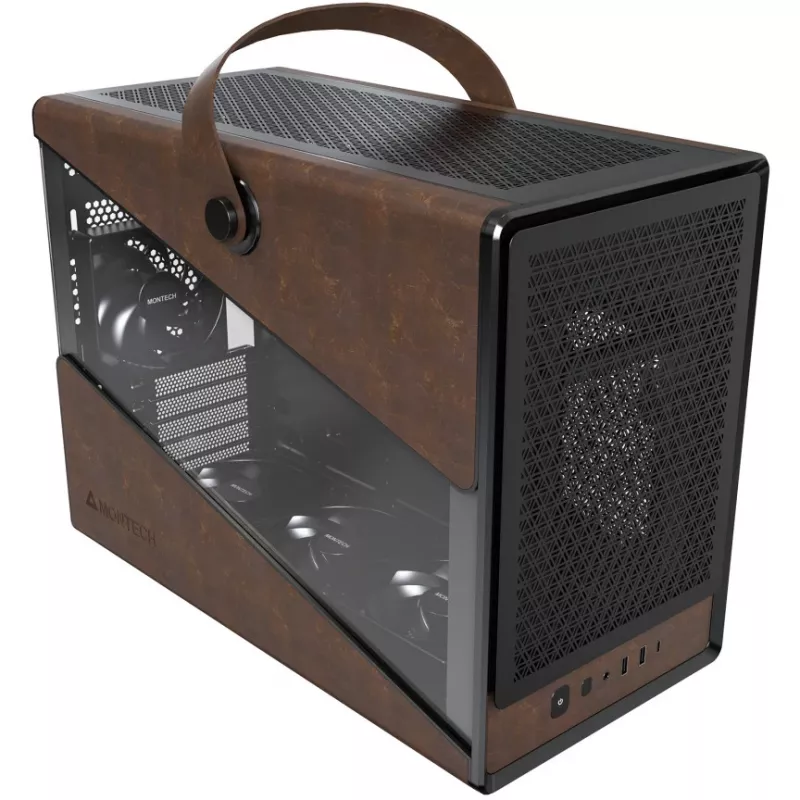 Case PC Montech Heritage PRO Midi Tower nero
