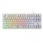 Baracuda Krill tastiera gaming a membrana bianca KRILL-W, US, USB