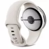 Google Pixel Watch 3 45 mm Wi-Fi smartwatch, argento lucido (Porcelain)