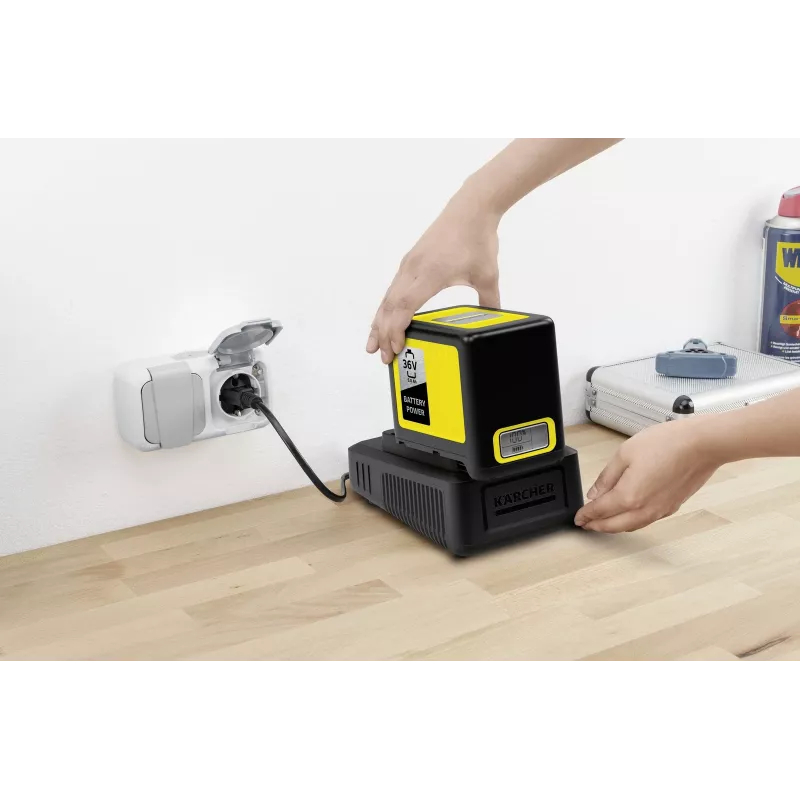 Kärcher 2.445-031.0 Battery Power 36/50 batteria agli ioni di litio, 36 V, 5 Ah, 180 Wh, 1,5 kg, gialla