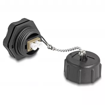Connettore in fibra ottica DeLOCK LC duplex a LC duplex multimodale IP68