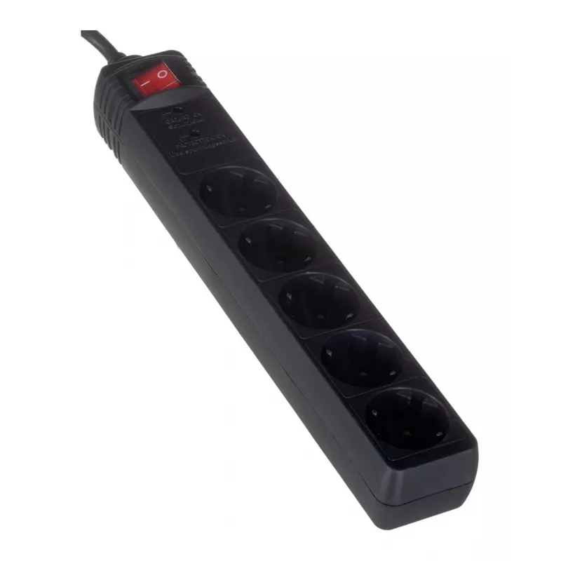 EnerGenie SPG5-C-15 protezione da sovratensione nero 5 prese AC 250 V 4,5 m