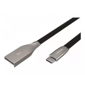 Cavo NATEC USB-C/A 2.0 1 m dritto 1 m nero metallo