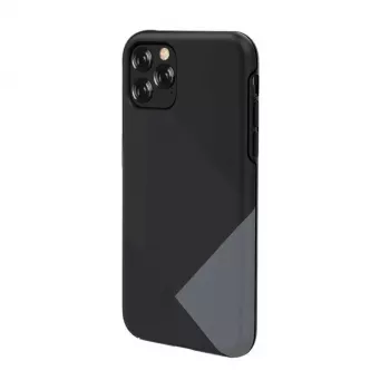 Custodia protettiva Devia per iPhone 11 Pro Max, grigio, design semplice