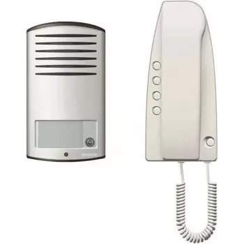 bticino 363211 sistema citofonico audio alluminio - bianco (363211)