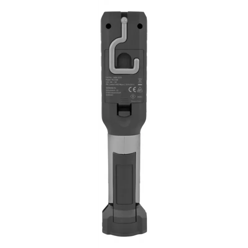 Ansmann WL230B, torcia, nero, grigio, IP20, COB-LED, 2 lampade, 230 lm