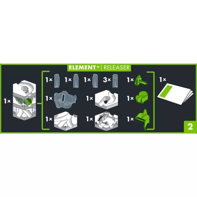 Ravensburger GraviTrax PRO elemento releaser pista di biglie (27486)