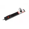 Ciabatta ARMAC Multi M6 con protezione da sovratensione, 6 prese, cavo 10 m, nero