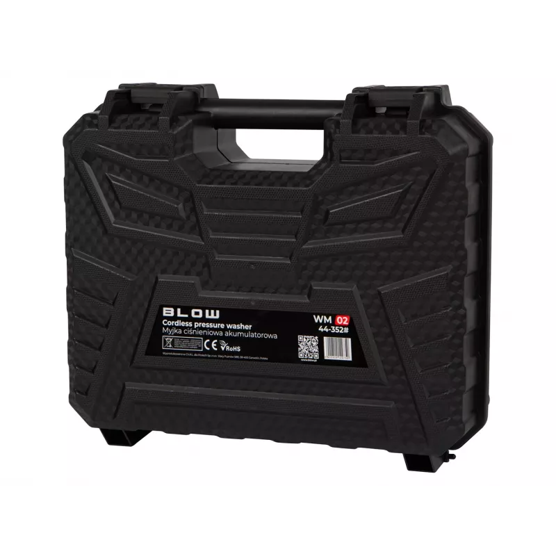 Idropulitrice BLOW WM-02 senza fili a batteria 26 bar con accessori