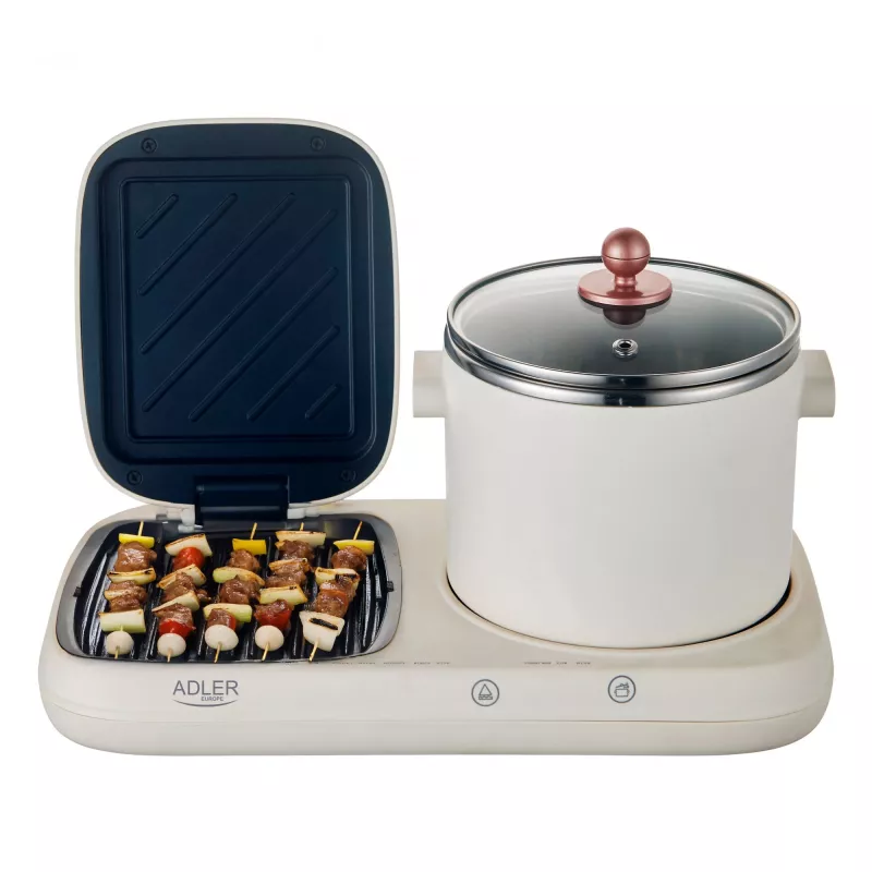 Adler stazione per colazione 2 in 1 | AD 6421 | 1320 W | 1 L | Numero di programmi 1