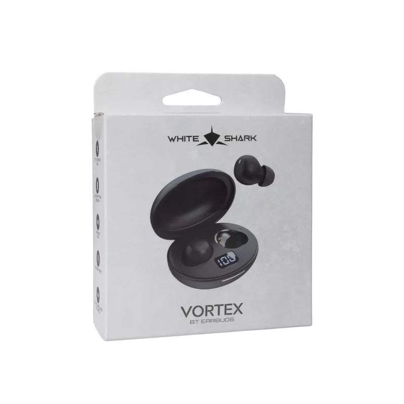Auricolari wireless White Shark GEB-TWS-02 Vortex nero