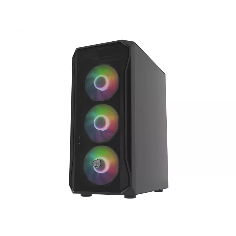 Case Fury Shobo SH4F con finestra RGB e 4 ventole MIDI computer PC