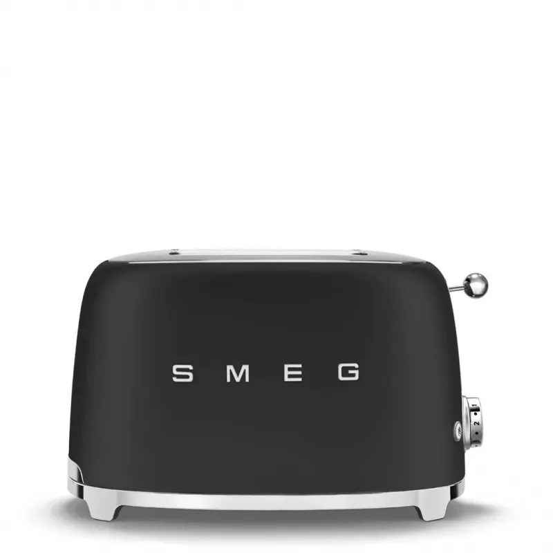 Tostapane Smeg 50's Style TSF01BLMEU 2 fette Nero Acciaio inox