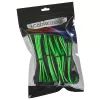 Set prolunga cavi CableMod CM-CAB-CKIT-N86KKLG-R — prolunghe di alimentazione 8+6 pin, nero/verde