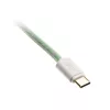 Ducky Premicord cavo USB 1,8 m USB A USB C blu verde