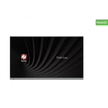 Display interattivo AVTEK TS 8.1 EASY 75 75 pollici 3840x2160 60Hz touchscreen IR Wi-Fi 20 punti, 400 cd/m², 24/7, VESA 600x400