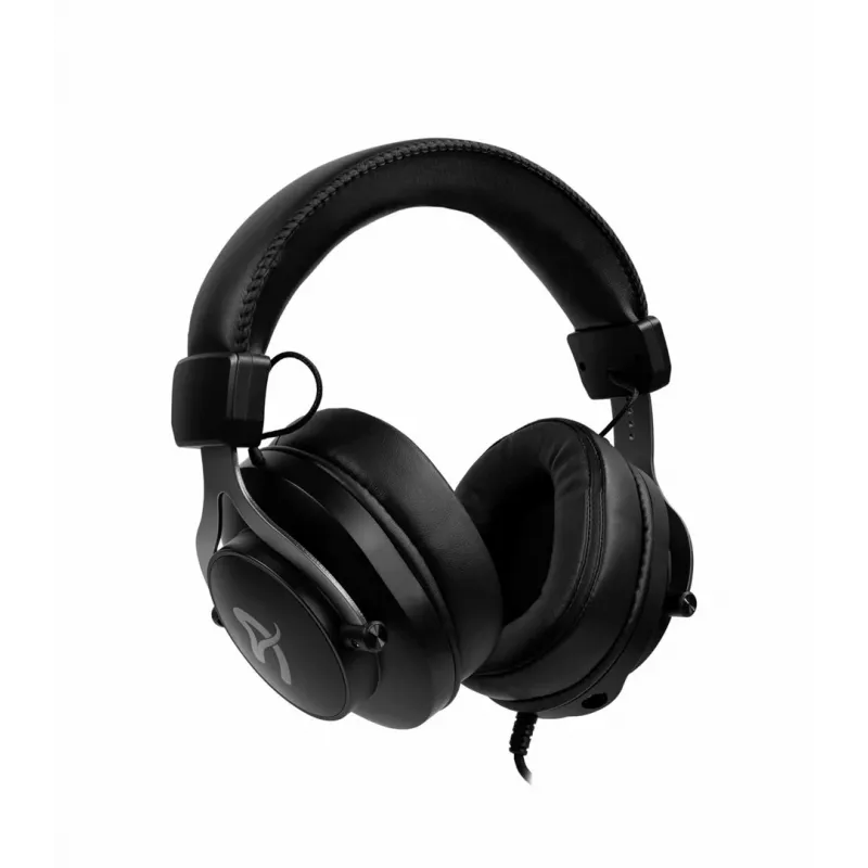 Cuffie Arozzi Aria con cavo, archetto, gaming, nero