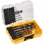 Set di punte da trapano 14 pz. nero/oro
