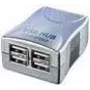 Hub USB 2.0 Mini ROLINE Secomp VALUE - Hub - 4 x USB 2.0 - desktop (21.15.9475)