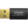 Vision Professional - Adattatore USB - USB Type-A (M) a 24 pin USB-C (F) - USB3.0 - nero (TC-USB3AC/BL)