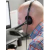 Koss CS200i headset cuffie con archetto cablate ufficio/call center nere