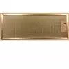 Filtro antigrasso in metallo Respekta MIZ 4138 — set di ricambio, 2 pz.