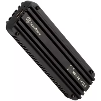 Case per SSD Silverstone MS12 nero M.2