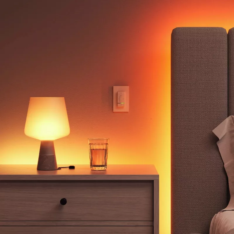 Interruttore radio intelligente Nanoleaf N4400C02-1BUT — a batteria, controllo personalizzabile per luci e dispositivi intelligenti