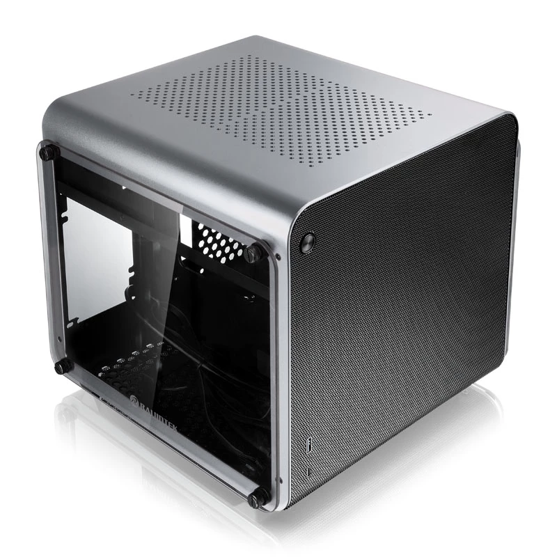 Case per computer Raijintek METIS EVO TG case Mini-ITX, argento