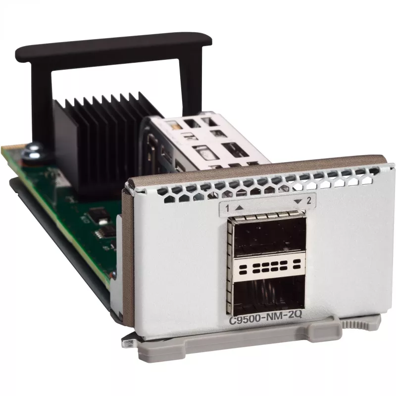 Modulo switch di rete Cisco C9500-NM-2Q 40 Gigabit Ethernet QSFP+