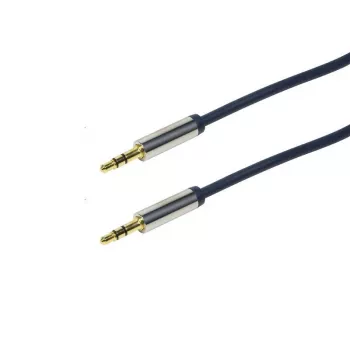 LOGILINK CA10100 LOGILINK - cavo audio 3,5 m/m 1 m blu