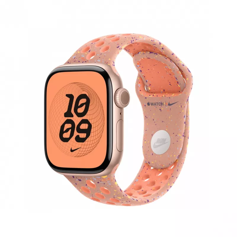 Cinturino Apple MGAQ4ZM/A rosa alluminio fluoroelastomero 130-180 mm