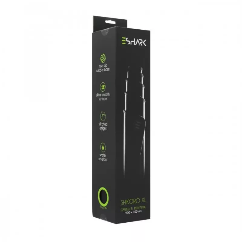 Tappetino mouse White Shark Premium Line Shikoro XL 900x400mm ESL-MP1