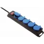 Prolunga elettrica Bachmann 349.046 4,5 m 5 prese AC outdoor nero blu