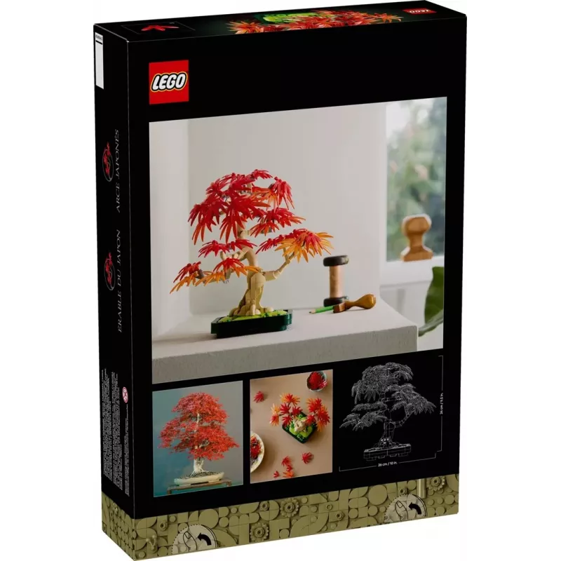 LEGO BOTANICALS 10348 Bonsai acero rosso giapponese