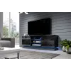 Barra LED cama meble QIU 160, da parete, luce blu, corrente alternata, 1 pz.