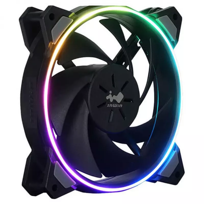 Ventola per case in win SIRIUS LOOP X3 120mm 3-RGB, 120 mm, illuminazione 3-RGB