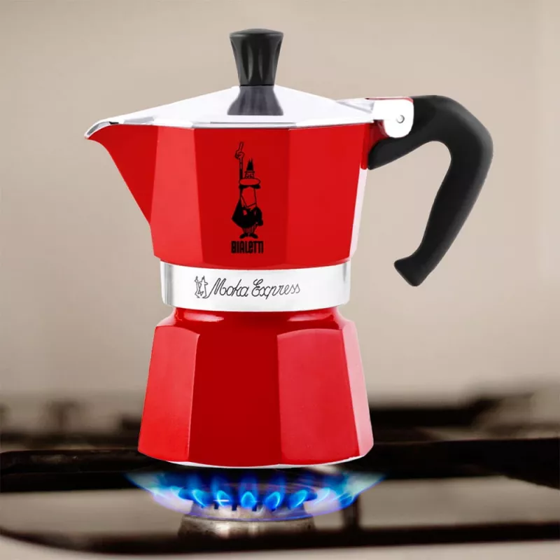 Bialetti Moka Express Caffettiera moka rosso