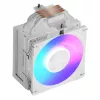 Dissipatore CPU ad aria MODECOM Volcano 0C T202 LCD ARGB 12 cm bianco