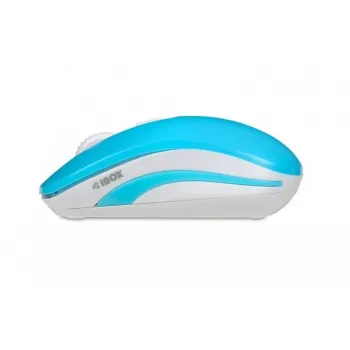 Mouse IBOX LORIINI ambidestro RF wireless ottico 1600 DPI, 3 tasti, ricevitore nano USB, portata 10 m