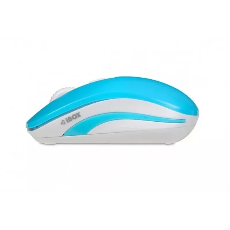 Mouse IBOX LORIINI ambidestro RF wireless ottico 1600 DPI, 3 tasti, ricevitore nano USB, portata 10 m