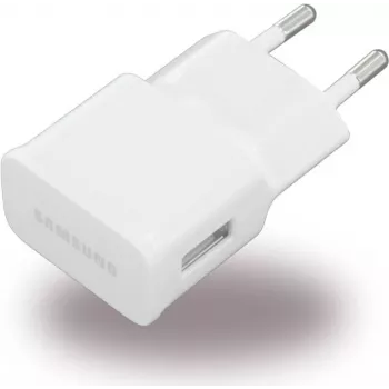 Samsung - ETAOU83EWE / 81EWE - caricabatterie / adattatore - USB - 1000mA - bianco BULK (ETAOU83EWE / 81EWE)