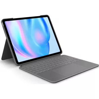 Logitech Combo Touch QWERTY US International Smart Connector grigio