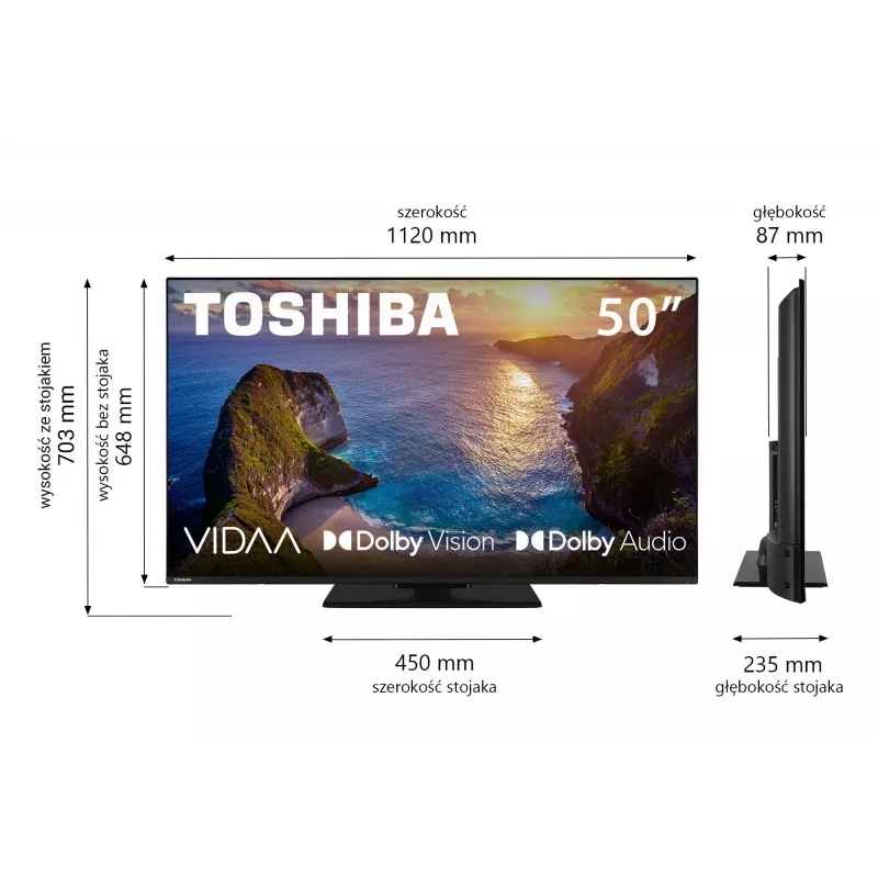 TV LED 50 pollici 50UV3463DG
