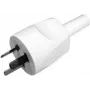 Bachmann - connettore di alimentazione - 3 poli (S) - 250 V - 10 A - bianco - Australia