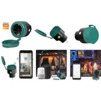 LogiLink Smart Home spina Wi-Fi per esterni CEE 7/3 (SH0100)