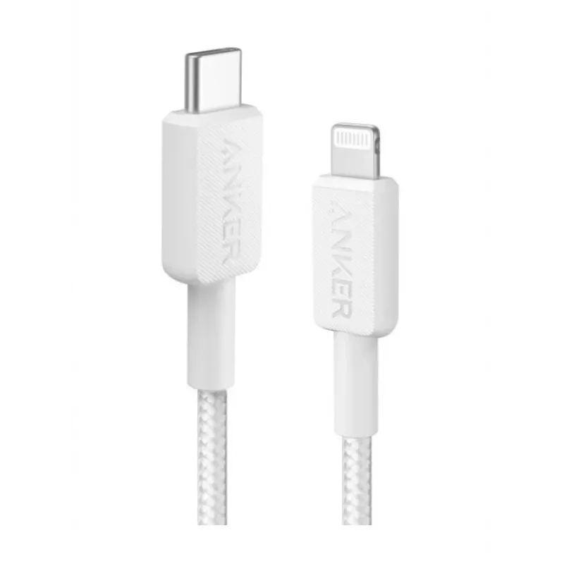 Cavo Lightning Anker A81B5G21 — 0,9 m, USB‑C a Lightning, bianco
