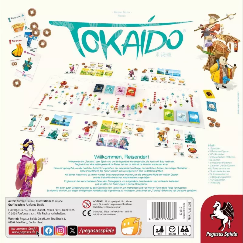 Tokaido 10th Anniversary Edition, gioco da tavolo